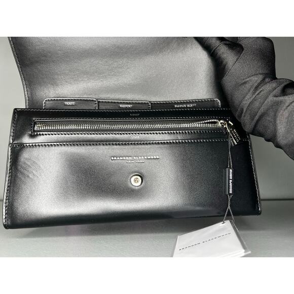 Brandon Blackwood Travel Pouch with Removable Leather Insert - Picture 4 of 10